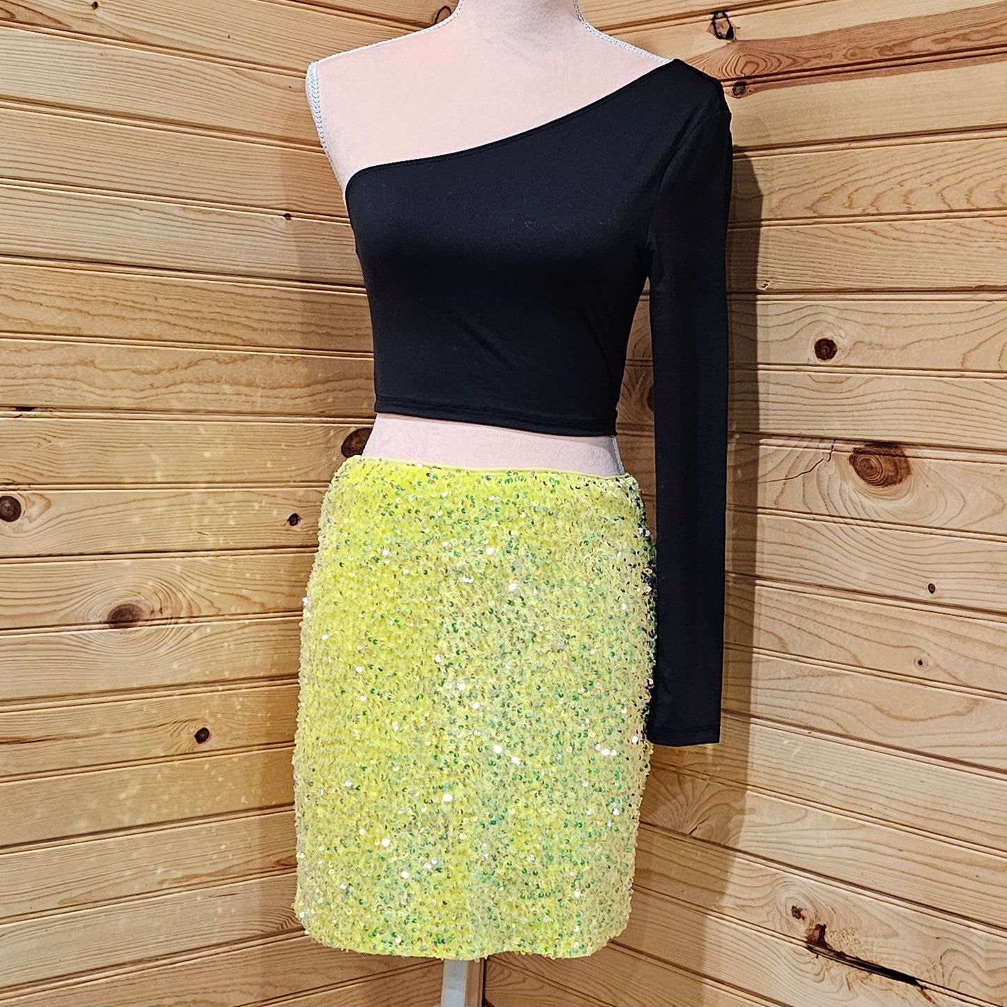 Lemon π Sorbet Skirt