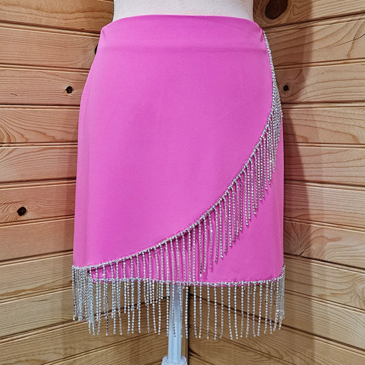 Rhinestone Barbie Skirt