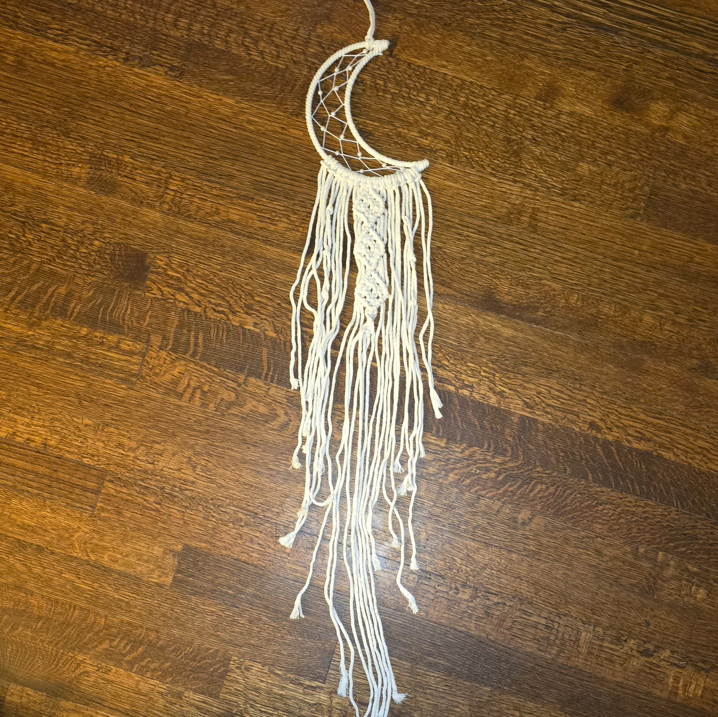 Macrame Moon Wall Art