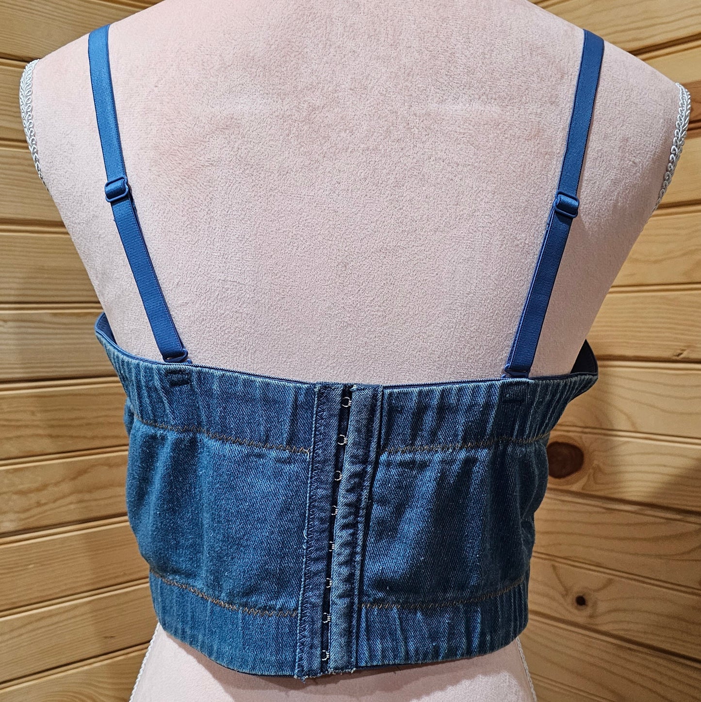 Denim & Diamond Corset