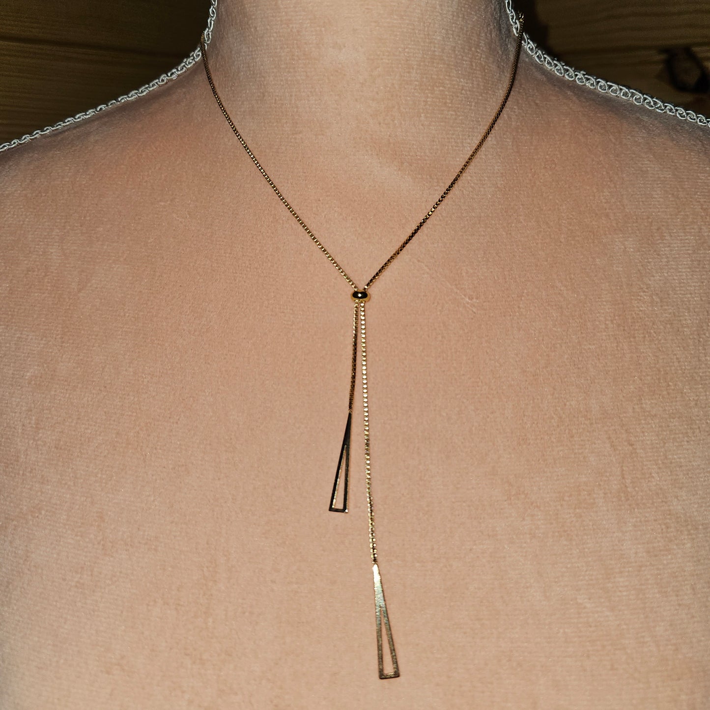 Geometric Gold Necklace