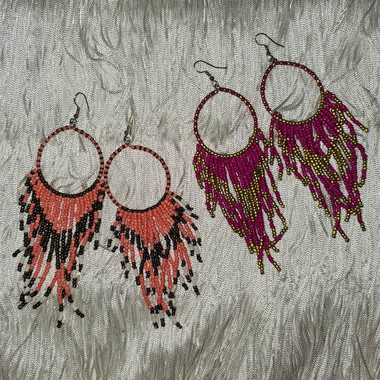 Bohemian Beaded Earrings