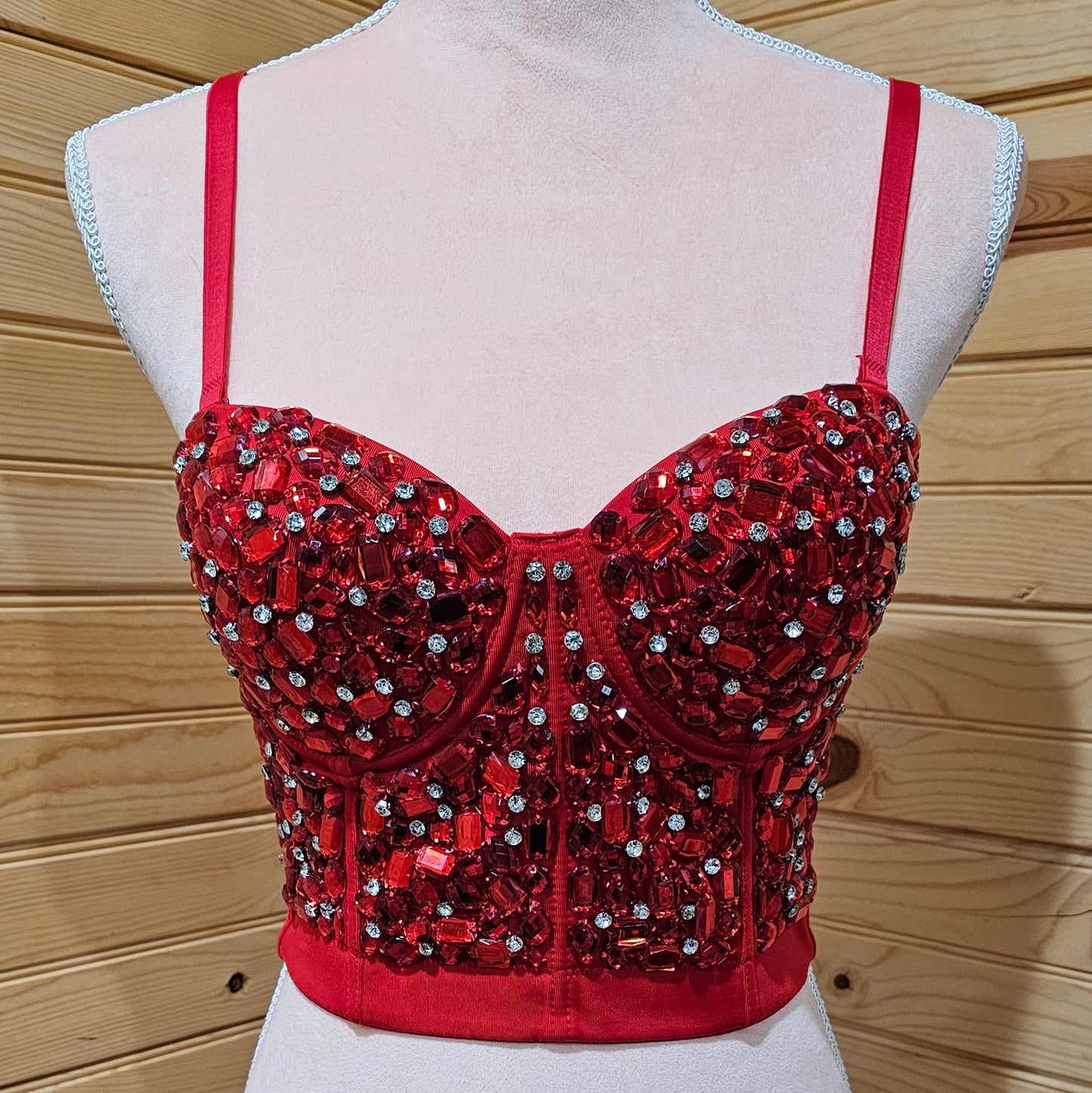 Ruby Red Corset