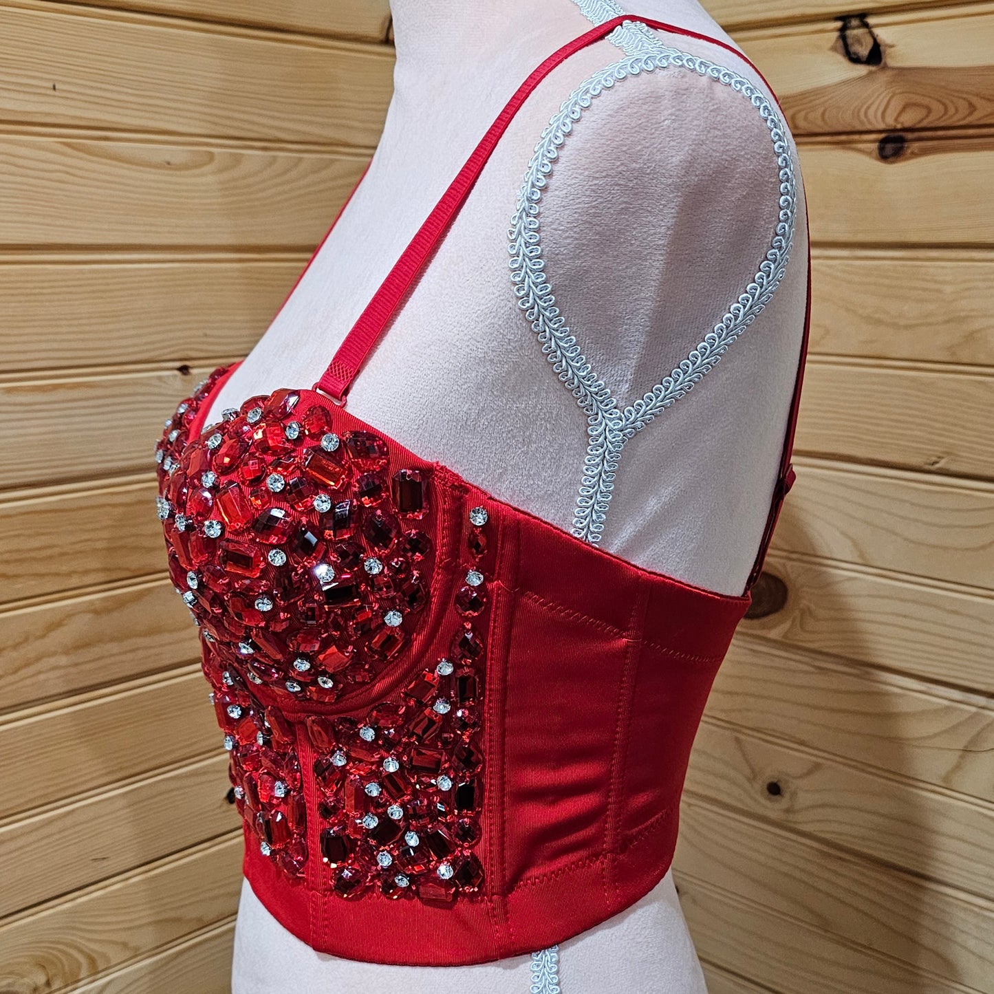 Ruby Red Corset