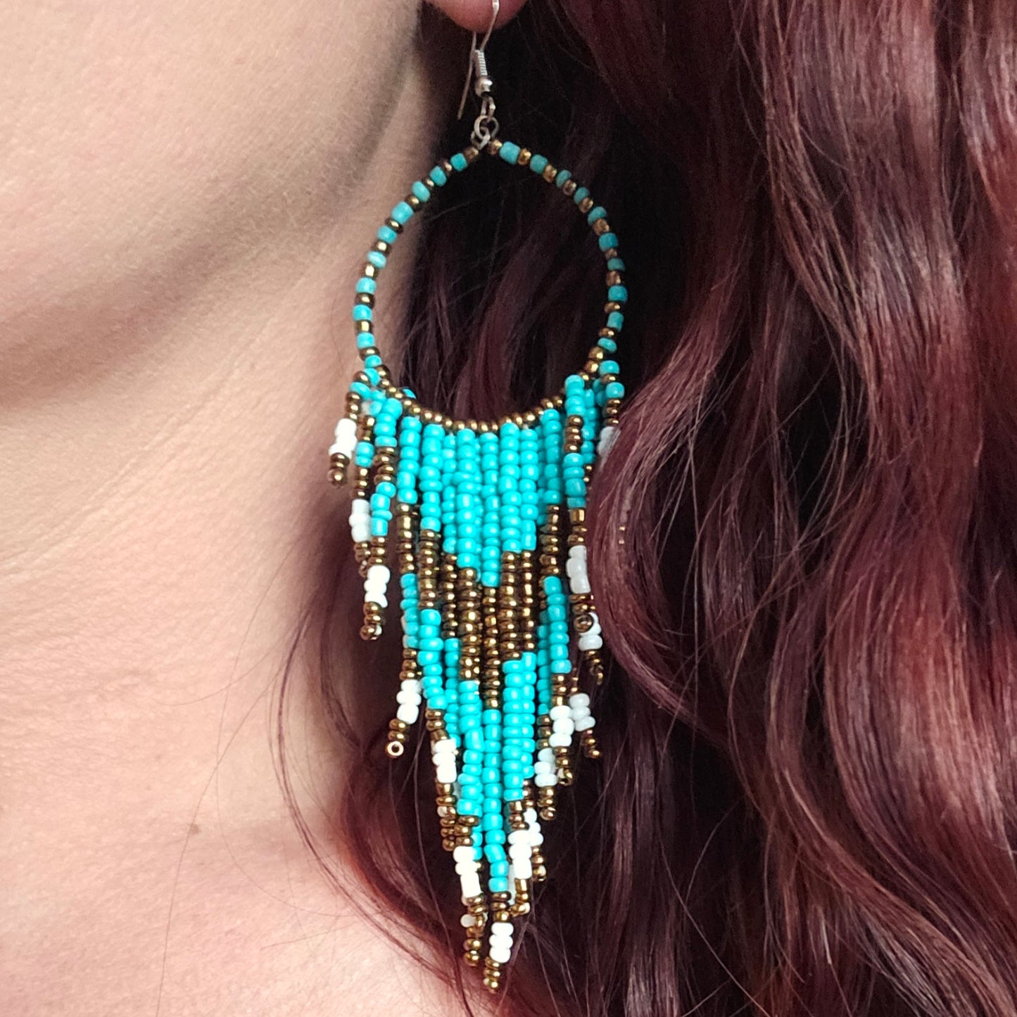 Bohemian Beaded Earrings