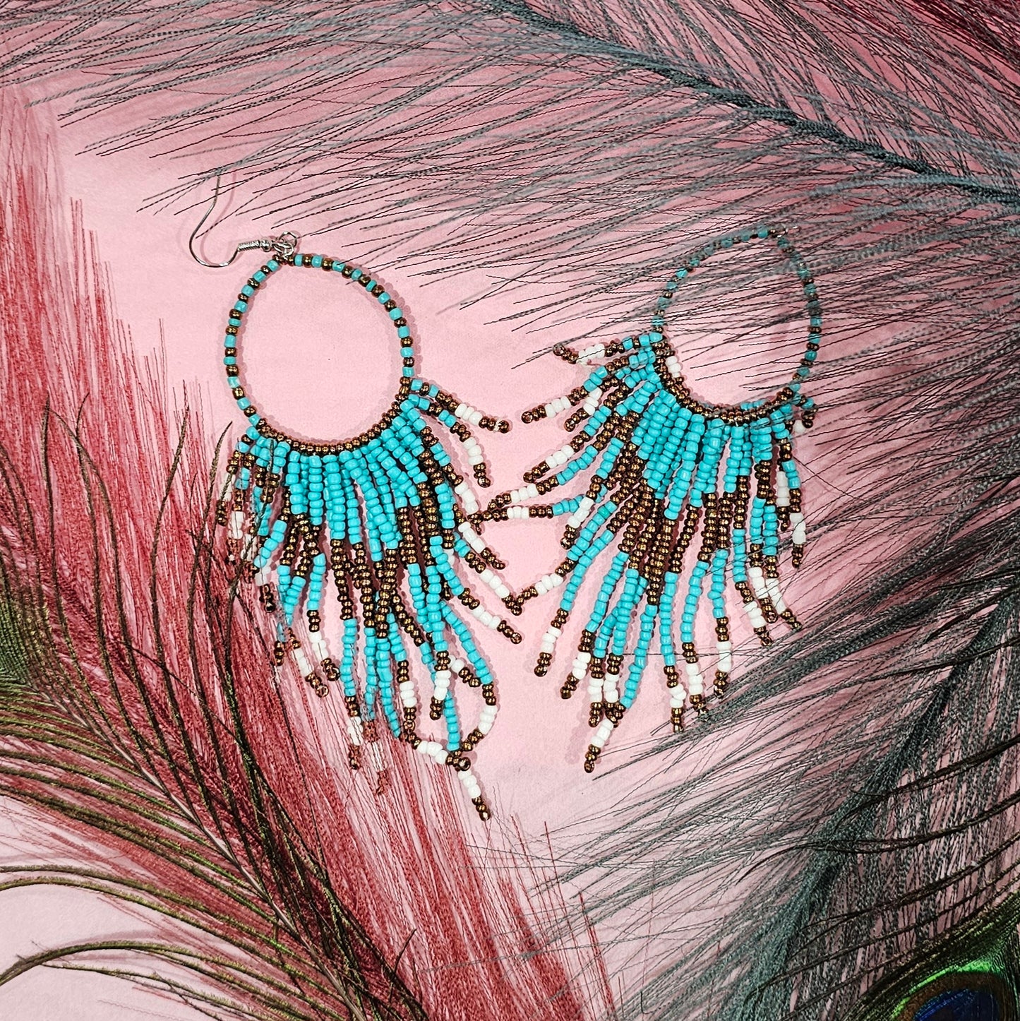 Bohemian Beaded Earrings