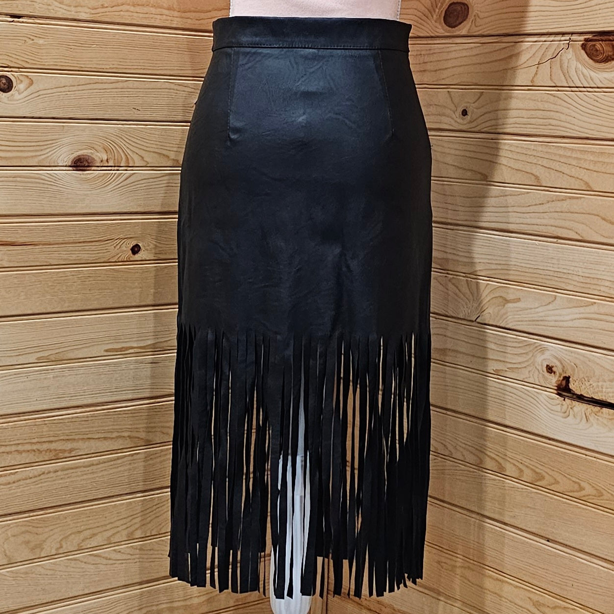 Black Magic Fringe Skirt