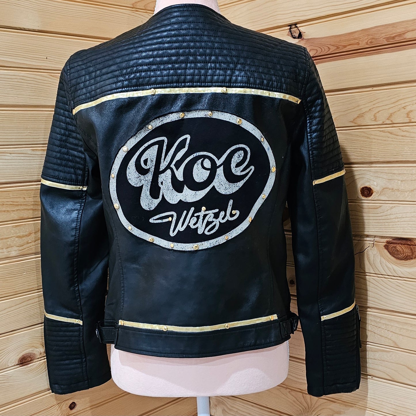 Koe Black Leather