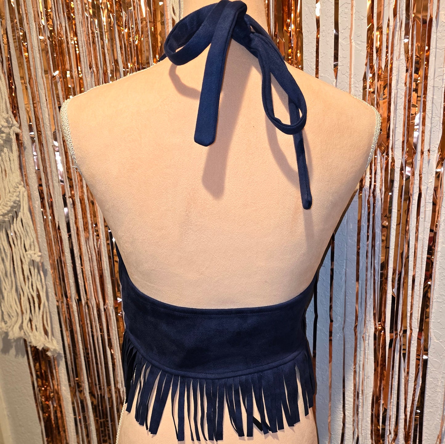 Cheyenne Navy Top