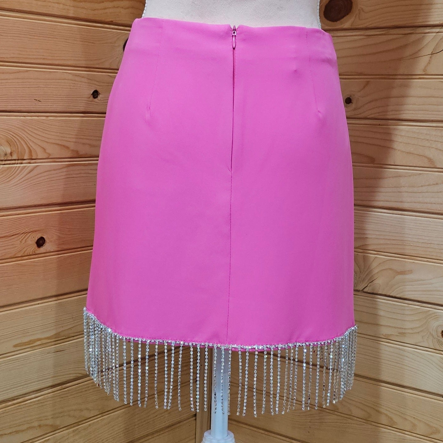 Rhinestone Barbie Skirt