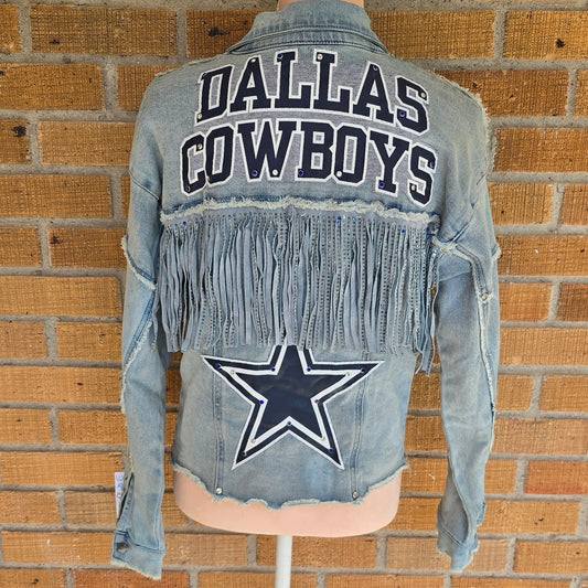 Dallas Cowboys Fringe Denim