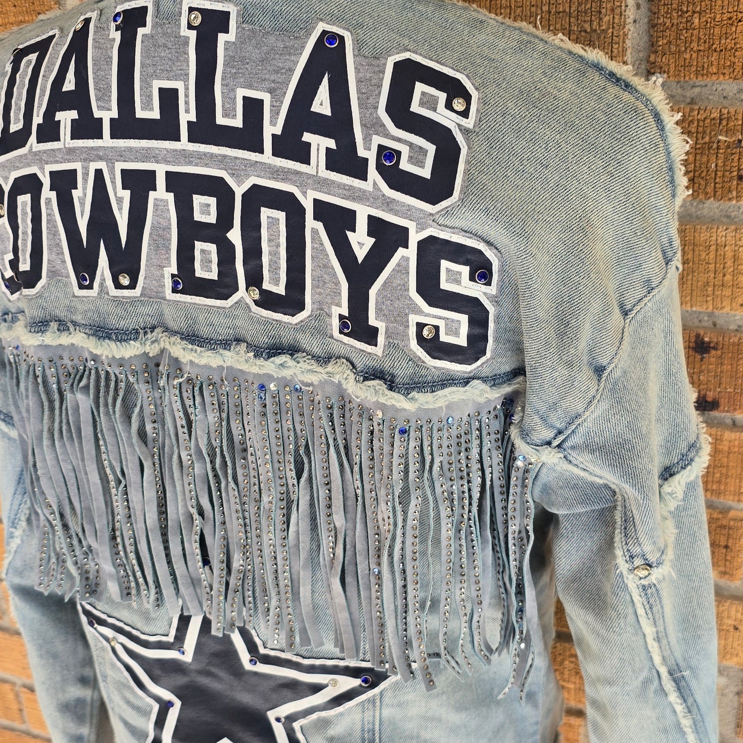 Dallas Cowboys Fringe Denim