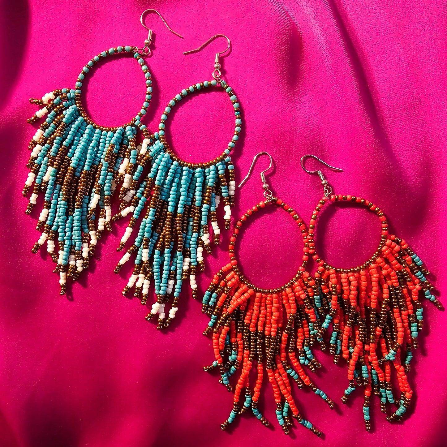 Bohemian Beaded Earrings